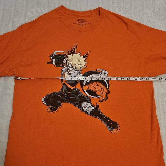 BOGO Free🦋 My Hero Academia 100% Cotton Anime Bakugo T-shirt - Picture 8 of 11